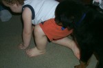 Brock playing with Faren.JPG