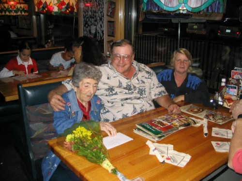 Our friends, Randy and Avis, joined us at Applebees for dinner
