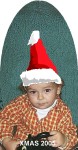 FAREN WITH SANTA HAT