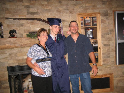 MOM AND DAD WITH MIKEY