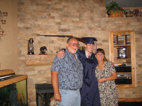 EDDIE AND CHARLOTTE WITH MIKEY