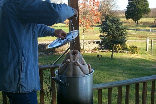 Lowering the bird