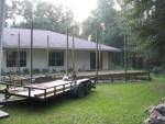 All the wood is gone from the trailer.  Good planning Terry - very little waste.