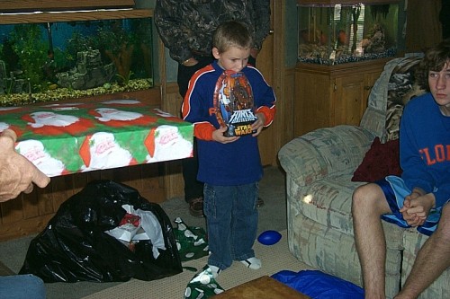 RYLAN WITH HIS STAR WARS