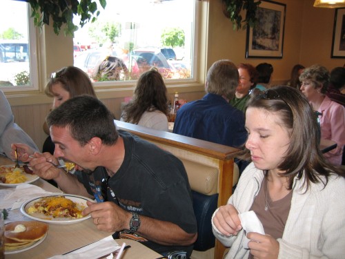 MOTHERS DAY AT IHOP