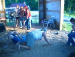 DOING THE WATERMELON CRAWL!