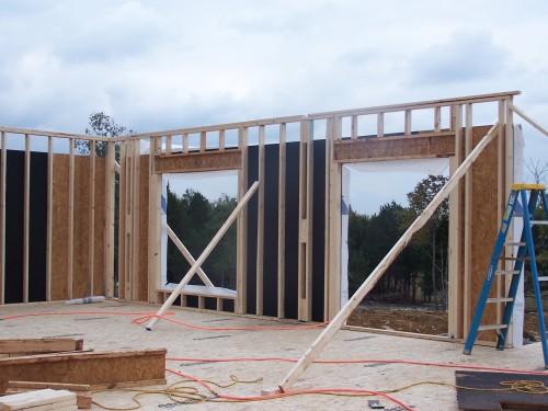 Front Door and Living Room window