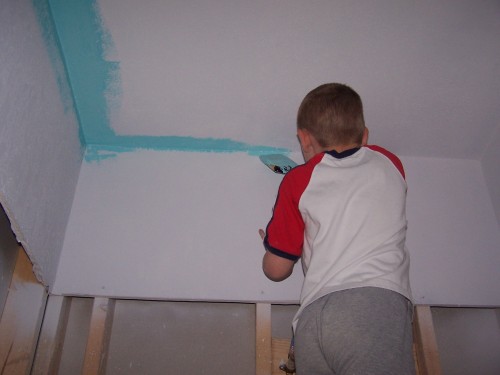 Rylan Cutting in ceiling