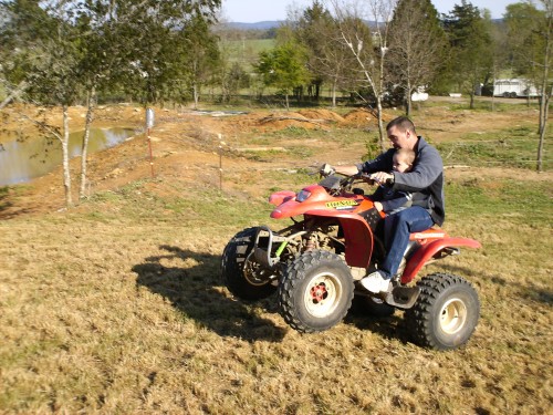 DOING WHEELIES WITH UNCLE JEF!!