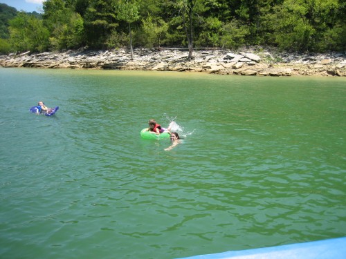 FINALLY GOT FAREN IN WATER - COULDN'T GET HIM OUT!!