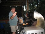 TERRY COOKING CRAB CLAWS--YUMMY!!
