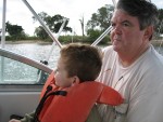 DRIVING GRANDPA'S BOAT