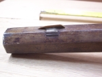 Front sight is also dovetailed