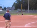Faren playing 1st base.