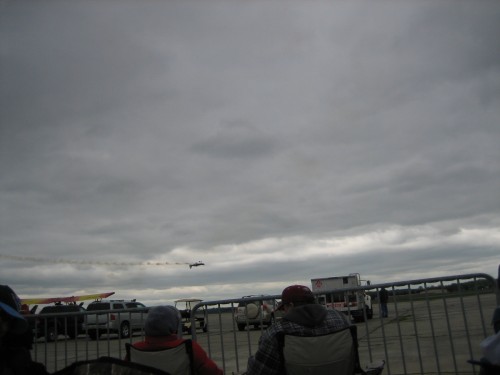 NOTICE THE PLANE IS UPSIDE DOWN